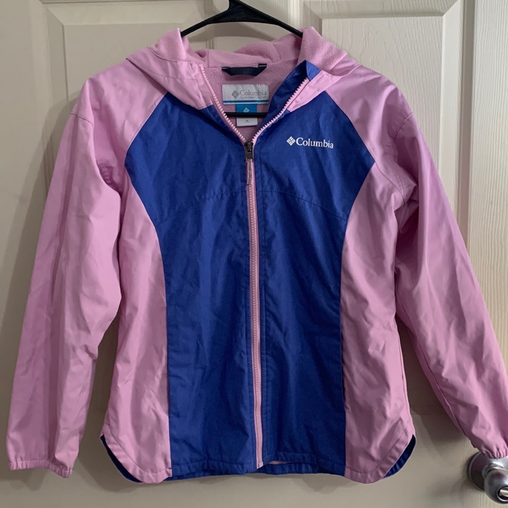Columbia Kids Raincoat - Pink and Blue
